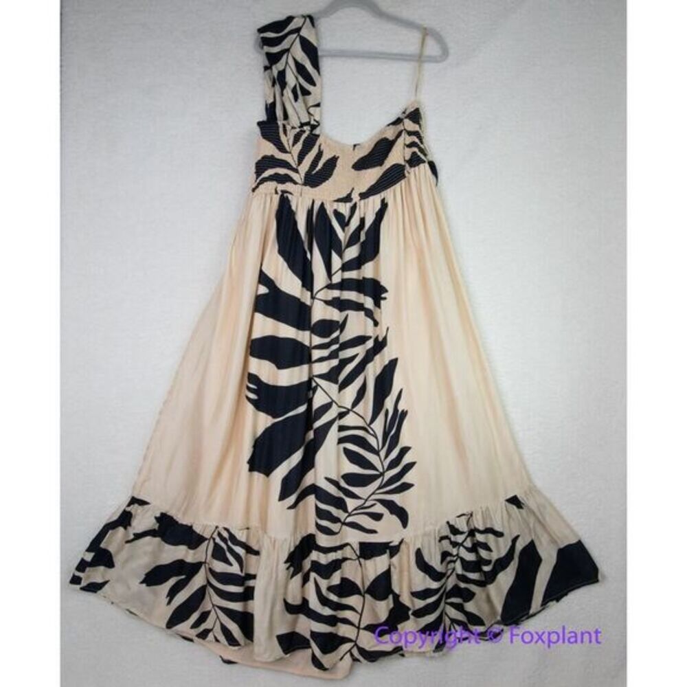 New! Anthropologie Let Me Be One-Shoulder Maxi Dress, 1X - Picture 10 of 16
